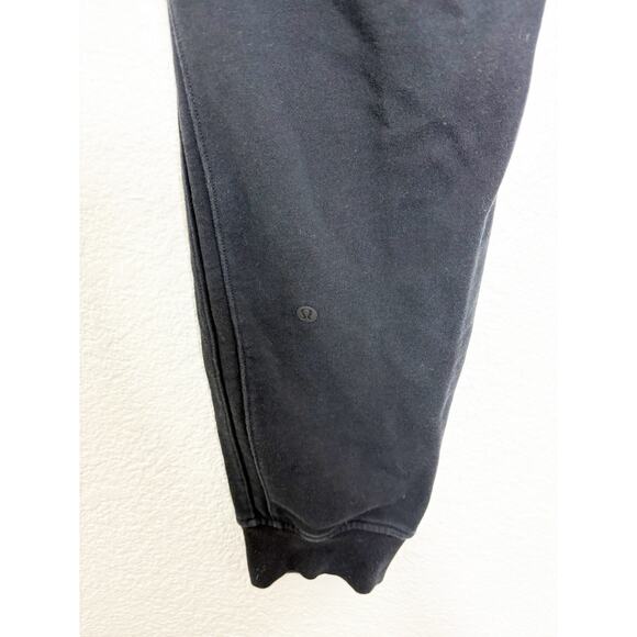Lululemon Athletica Warm Down Joggers sweatpants Size 12 Faded Black - Picture 9 of 12
